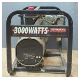 Generac 3000 Watt Gas Powered Generator With Tecumseh 6.0 HP Engine, Model 01311-0