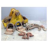 Manual Push/Pull Hoisting Pulley, Lifting Shackles, Qty 3, Pulleys, Qty 2, And More