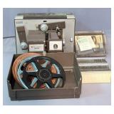 Bell & Howell Super 8mm Film Projector, Model 456A, With Autoload Reels, Qty 4, C.I.R. Super 8 Adhes