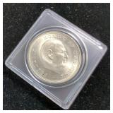 1967 Frederik IX Danish 10 Kroner Silver Coin, 80% Silver