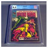 Iron Man #2, CGC Graded 4.5