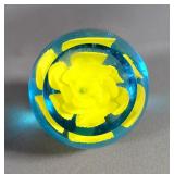 Glass Paperweight Assortment, Various Styles And Sizes, Total Qty 11 And Stand