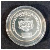 Indianapolis Motor Speedway Official Pace Car Z06 Limited Edition Silver Medallion