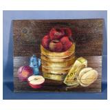 Alta Johnson Framed Still Life Sunflowers Oil On Canvas 1965 26.5" x 22", And Still Life Painting On