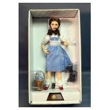Franklin Heirloom Dolls Wizard Of Oz Dorothy 17" Porcelain Musical Doll With Todo And Basket Accesso