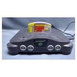 Nintendo N64 Game Console, With Mission Impossible Game Cartridge, Two Controllers, Rumble Pack, And