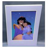 Disney Commemorative Lithograph Collection, Includes 1993 Aladdin, 1995 Pocahontas, 1997 Hunchback O
