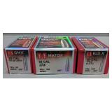 Hornady 30 Cal Bullets, Includes 168 gr BTHP Approx Qty 100, 178 gr ELD-X Approx Qty 77, And 165 gr 