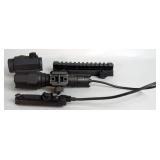TF Sight With Remote Switch Flashlight And Tapco Rail