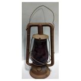 Dietz Monarch Red Glass Antique Railroad Lantern