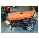 Dayton Portable Oil-Fired 125K BTU Heater, Model 3VE50H