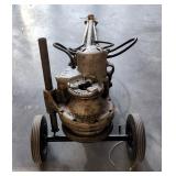 The Ridge Tool Co. Ridgid 115V 8 AMP Tri-Stand Pipe Threader, Includes Dolly