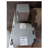 Metal And PVC Junction Boxes Including Scepter, Cantex, And Royal, Total Qty 3