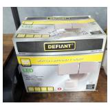 Portable Area Luminaire, Model WL30, And Defiant LED Motion Security Light With 3 Adjustable Heads