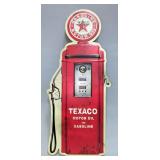 Vintage Style Texaco Gas Pump Metal Sign, 23.5" x 10.25"