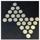 1972 Eisenhower Dollars, Qty 27