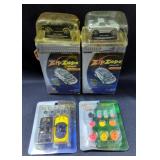 Zip Zaps Micro RC 1:64 Scale Pontiac Firebird, Radio Control Car Starter Kit, Qty 2, And Zip Zaps Po