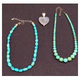 Necklaces, Pendant, And Earring Assortment, Some With Sterling Silver Backs And Clasps, Various Desi