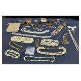 Costume Jewelry Bracelets And Necklaces, Various Designs And Styles