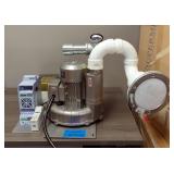 Blower Kit With VFD Control Including Republic Mfg 3 Phase High Pressure Regenerative Blower, Model 