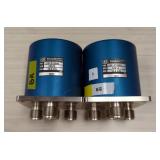 Charter Engineering Inc. RF Coaxial Switches, Model U3F-212500, Qty 2