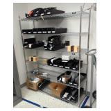 Uline Metal Storage Rack With 5 Adjustable Wire Shelves, 72" x 60" x 30"