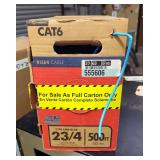 Southwire Cat6 Cable, Partial 500 Foot Box