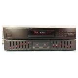 Kenwood Quartz Synthesizer AM-FM Stereo Tuner KT-591, And Kenwood Stereo Graphic Equalizer GE-291, B
