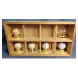 Baseball Collection, Includes Mickey Mantle Stamped Ball, Signed Balls, And Collector Balls, Qty 5 B