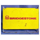 Bridgestone Metal Tire Sign Stand, 11" High x 15" Wide