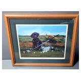 Phillip Crowe (American) Drive for Show, Putt For Dough Print, Signed And Numbered 223/950, Framed M