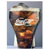 Coca-Cola Classic Standee Self Standing Display, 38" Tall