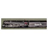 Mantua Pacific "Power Drive" Santa Fe Metal, And Spectrum The Master Railroader Series From Bachmann