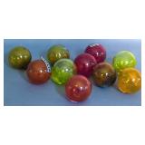 Japanese Glass Floats, 1.5" Dia, Qty 10