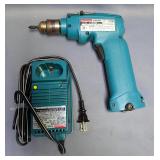 Makita Cordless Drill Driver, Model 6071D, In Metal Carry Case