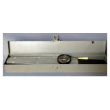 Consolidated Devices Dial Torque Wrench, Model 6002D1, In Metal Carry Case