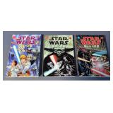 Star Wars Dark Horse Manga Style Comic Books Including A New Hope, Volume 3, And The Empire Strikes 