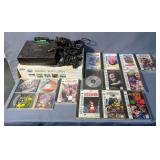 Sega Saturn Video Game Console With Controllers, Cables, And Games Including Resident Evil, Golden A