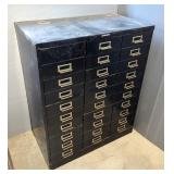 Steelmaster 30 Drawer Parts Cabinet, 36.75" x 30" x 16"