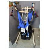 Invacare Reliant 350 Electric Stand Up Lift With Standing Sling, Model RPS350-1, With 2 Batteries An