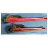 Rigid 24" And 18" Pipe Wrenches