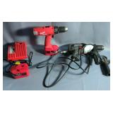 Milwaukee Power-Plus Cordless 1/2" Driver/Drill Includes Two Batteries And Charger, Craftsman 1/2" E
