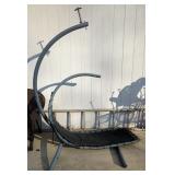 Swinging Hammock Chair With Free Standing Base, 84" Tall, Hammock 49" x 60"