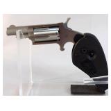 North American Arms Derringer .22 Mag 5-Shot Derringer Pistol SN# E461379, With Attached Folding Bel