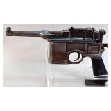 Waffenfabrik Mauser C96 Broomhandle 7.63mm Pistol SN# 465911, In Soft Case