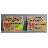 Hornady Critical Defense 9mm Luger Ammo, Approx 50 Rds, Local Pickup Only