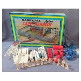 Marx Carry-All Cape Kennedy Action Play Set, With Contents