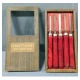 Craftsman Wood Turning Tool Set, 5 Pieces, In Box