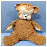 Knickerbocker Teddy Bear Plush With Pouting Face