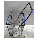 Foldable Rolling Laundry Cart, Holds Space Is 23" x 18" x 16"